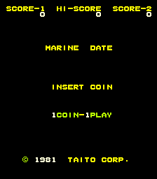 Marine Date Title Screen